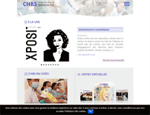 Tablet Screenshot of chbs.fr